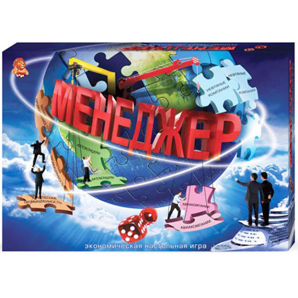 

Игра настольная Danko Toys Менеджер 4859DT
