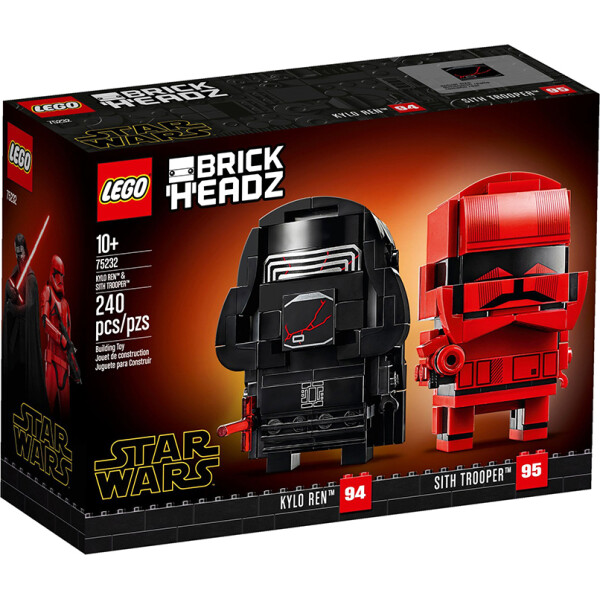 

LEGO Brick Headz Кайло Рен и штурмовик ситхов (75232)