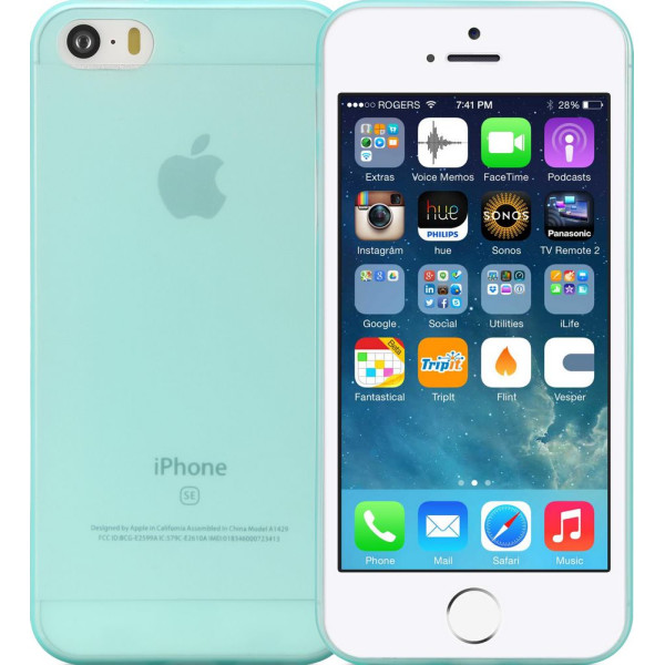 

Avatti Mela X-Thin PC cover Blue для iPhone 5/5S/SE