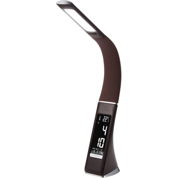 

Настольная лампа Lightric T-158 c часами и термометром, Brown (4503)