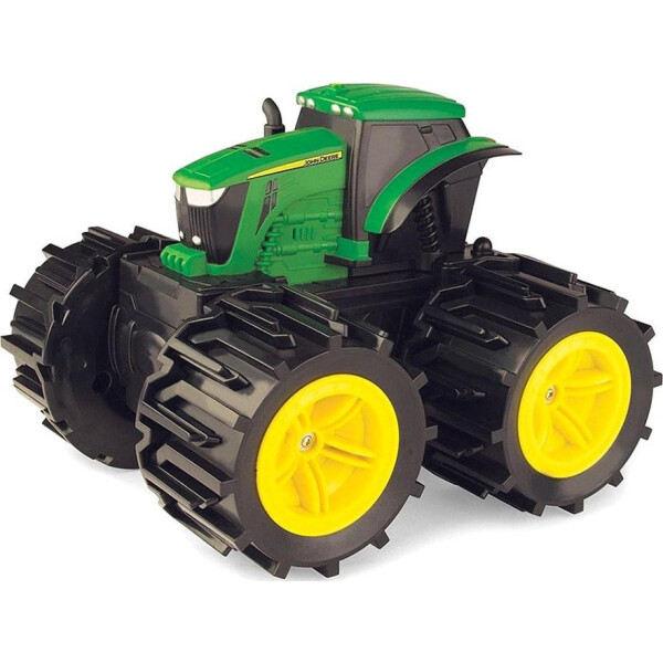 

Игрушечный трактор Tomy John Deere Monster treads Мини трактор с мега колесами (46711)