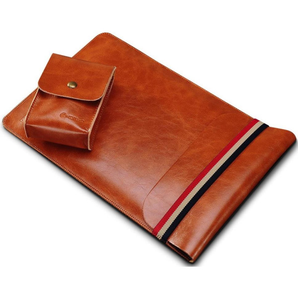 

Чехол (карман) Coteetci Leather Bag для ноутбуков и планшетов диагональю 11 коричневый