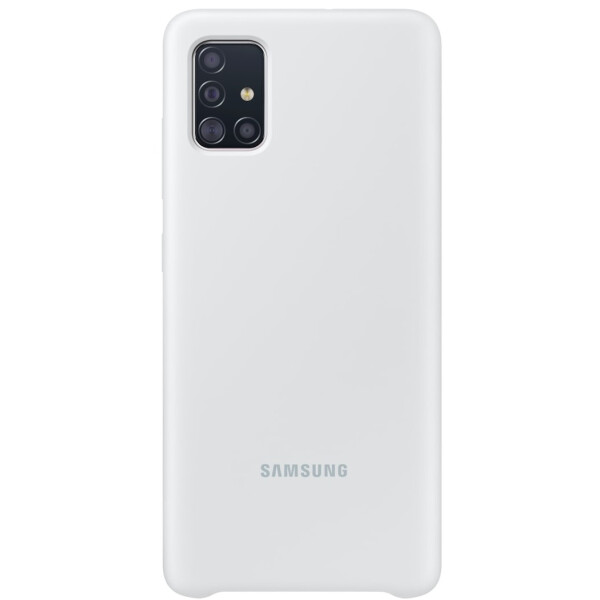 

Чехол Samsung Silicone Cover White для A51 (EF-PA515TWEGRU)
