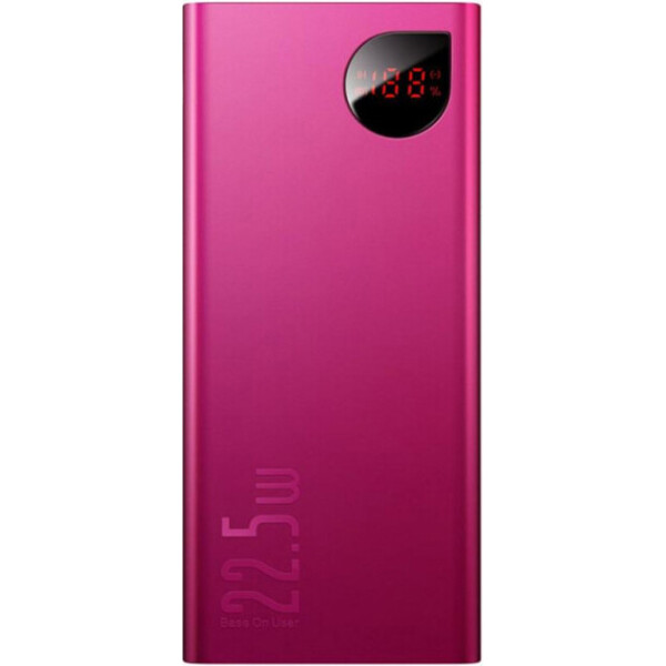 

Baseus Adaman Metal Digital Display QC 22.5W 20000mAh Red (PPIMDA-A09)