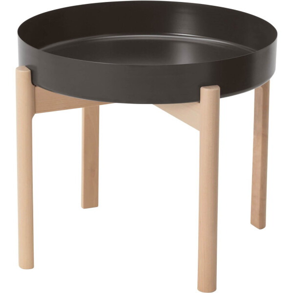 

Журнальный стол IKEA YPPERLIG 50 х 40 см береза темно-серый (903.465.92)