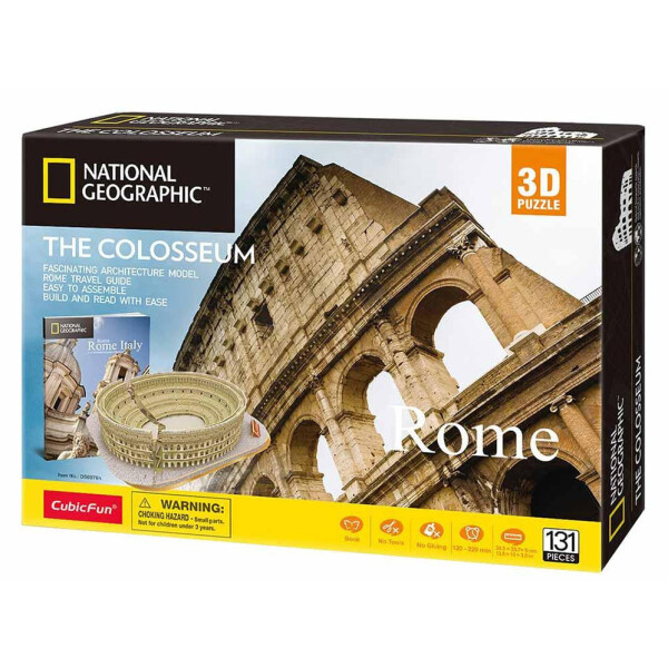 

Трехмерная головоломка-конструктор Cubic Fun National Geographic Колизей (DS0976h)