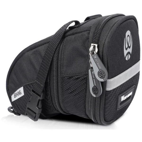 

Сумка велосипедная West Biking 0707228 1,1L под седло Black