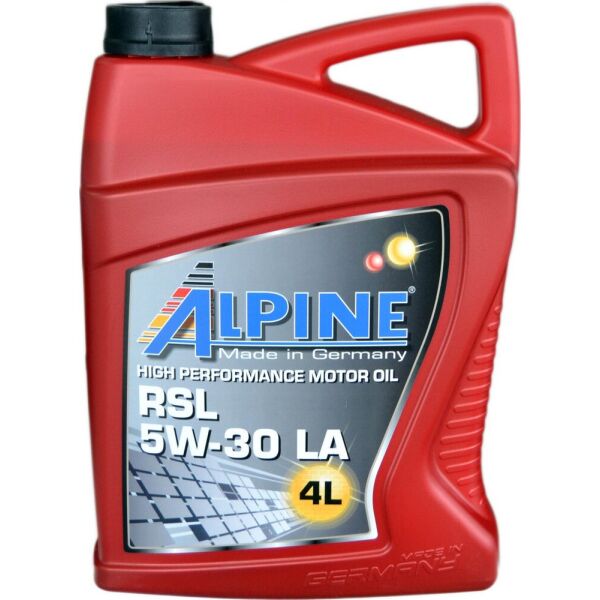 

Моторное масло Alpine RSL LA 5W-30 4 л