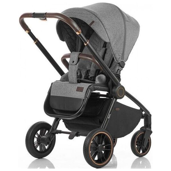 

Коляска прогулочная CARRELLO Epica CRL-8509 Silver Grey + дождевик (светло-серая)