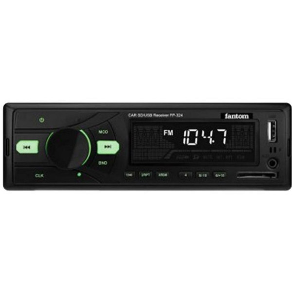 

Автомагнитола Fantom FP-324 Black/Green