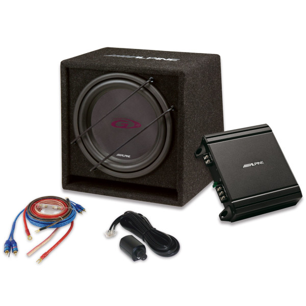 

Сабвуфер + усилитель Alpine SBG-30KIT