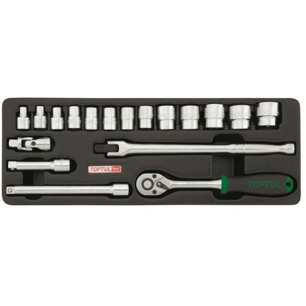

Набор инструментов Toptul 3/8 "23 пр. (GCAT1808)