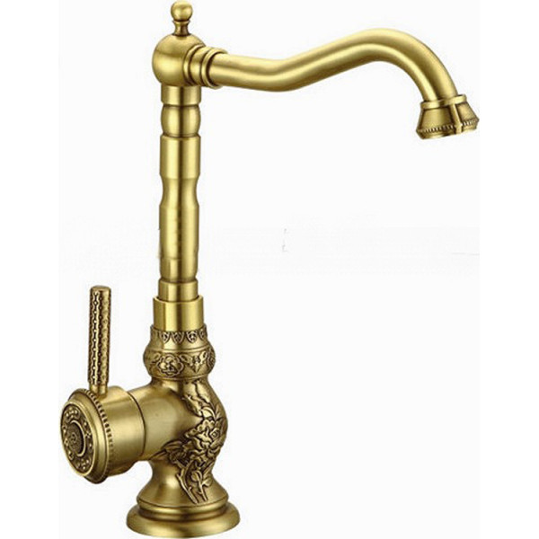 

Смеситель для кухни AQUAMARIN ANTIK 307 BRASS