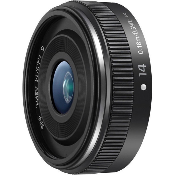 

Panasonic H-H014AE-K Micro 4/3 Lens 14mm F/2,5