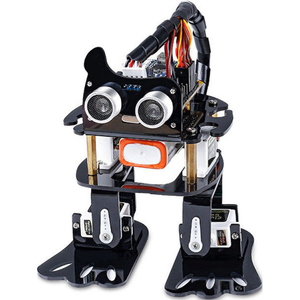 

Учебный набор робототехники SunFounder DIY 4-DOF Robot Kit танцующий робот на Arduino (SUN3965)