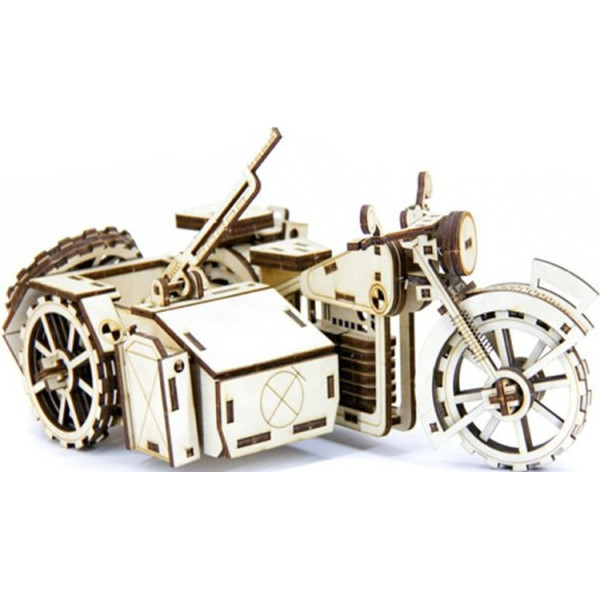 

Механический деревянный 3D пазл SUNROZ Мотоцикл BMW R75 125 эл. (SUN1748)