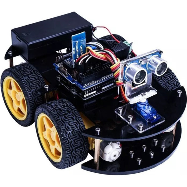 

Учебный набор робототехники ELEGOO UNO Robot Car Kit V 3.0 машинка-робот на Arduino (SUN3964)