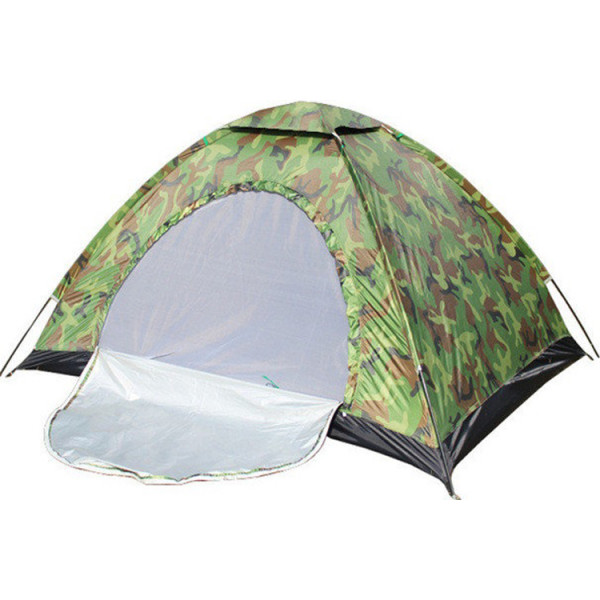 

Палатка туристическая четырехместная Stenson HY-1130 2*2*1,35м R17758 Camo (006027)