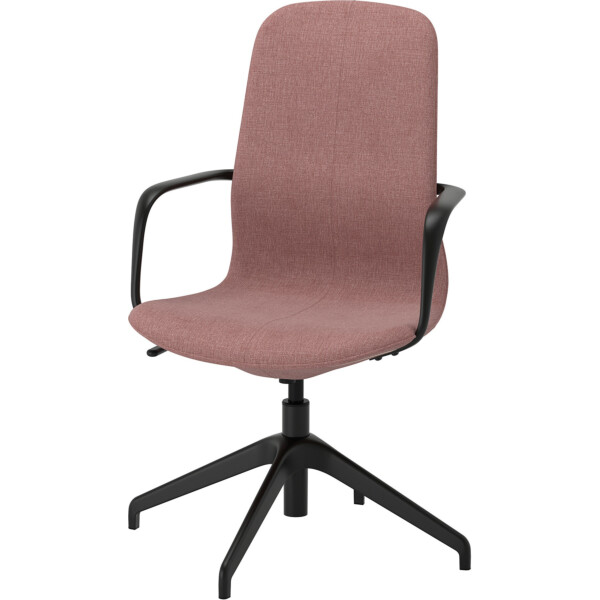 

IKEA LANGFJALL Gunnared светло-розовое черное (492.618.78)