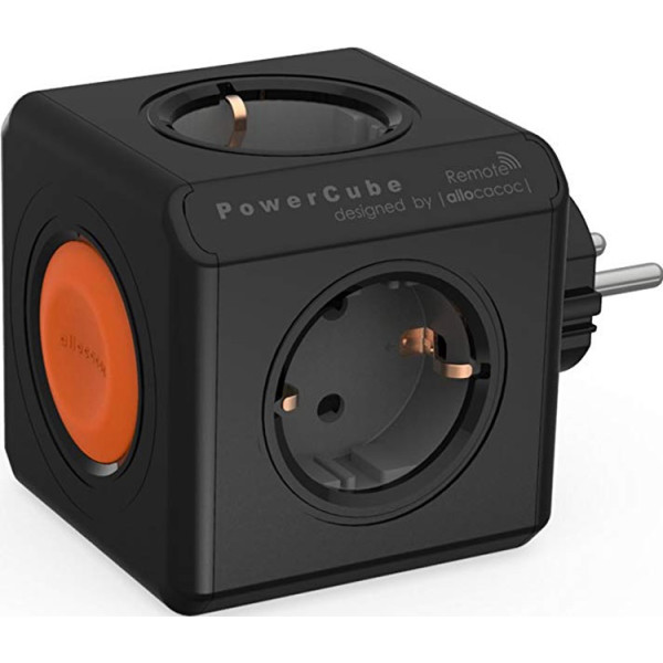 

Сетевой фильтр Allocacoc PowerCube Original Remote SINGLE, Black (1511BK/EUORRM)
