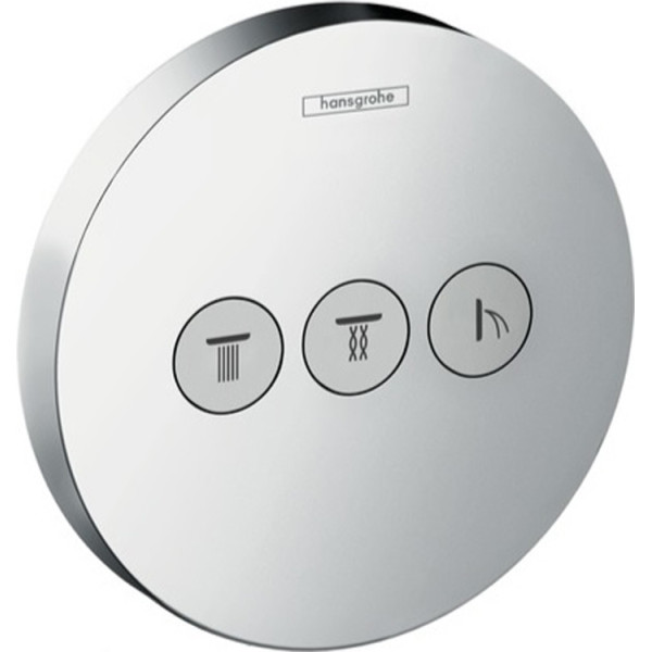 

Запорный вентиль HANSGROHE ShowerSelect S на 3 потребителя, 15745000