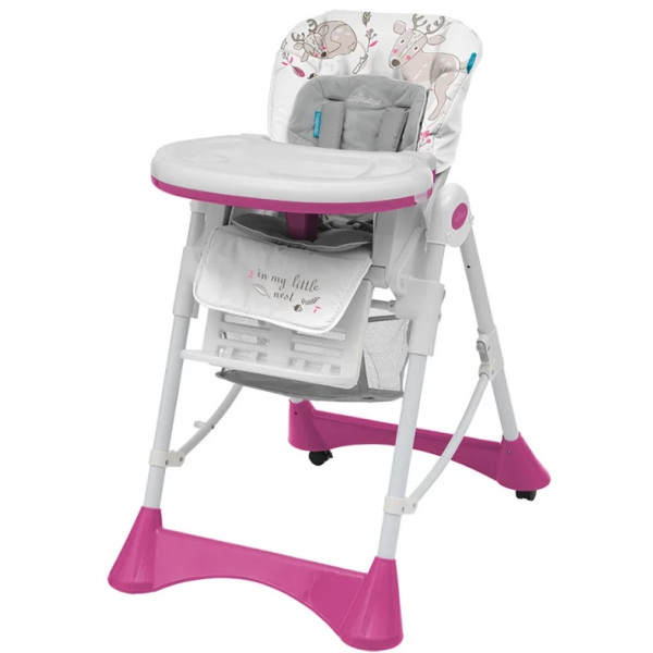 

Стульчик для кормления Baby Design Pepe New (08 Pink) (292255)