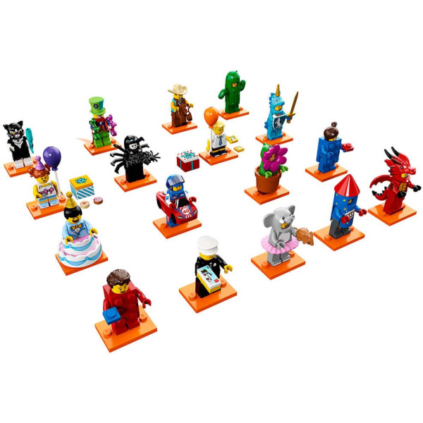 

Конструктор LEGO Minifigures Коллекция из 17 штук (Серия 18) (71021-19)