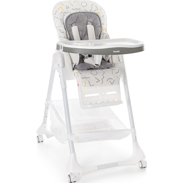 

Стульчик для кормления Bambi M 3822-2 (grey)