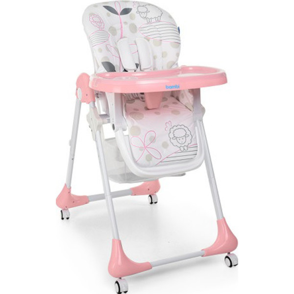 

Стульчик для кормления Bambi M 3233 (lamb light pink)
