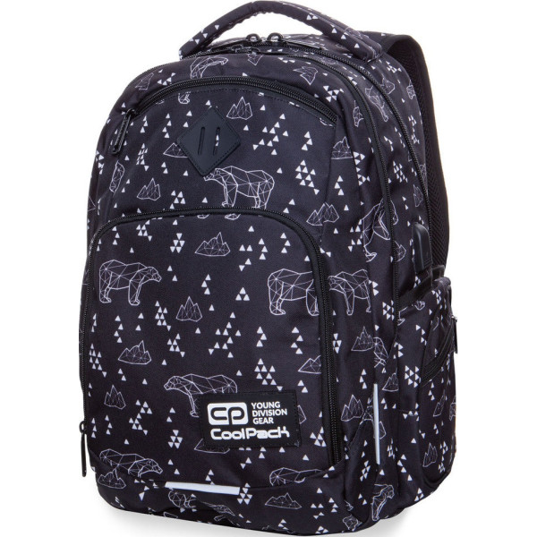 

CoolPack BREAK (45х32х19) Черный / Белый (B24051)