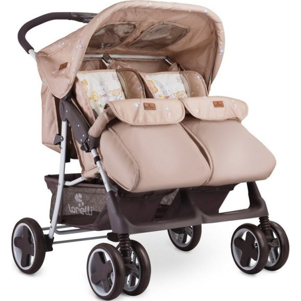 

для двойни Lorelli TWIN (beige bear party)