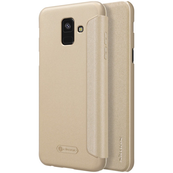 

Nillkin Sparkle Leather PU Gold для Samsung A6