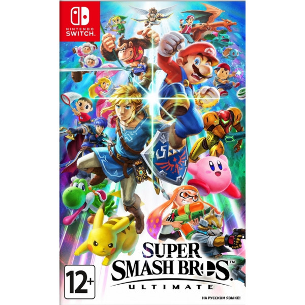 

Картридж с игрой Nintendo Switch Super Smash Bros. Ultimate (русская версия)