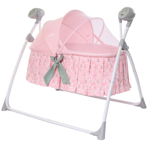 

Люлька-качели CARRELLO Dolce CRL-7501 Bow Pink