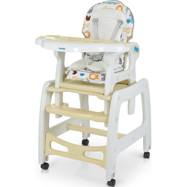 

Стульчик для кормления Bambi M 1563 Animal Beige