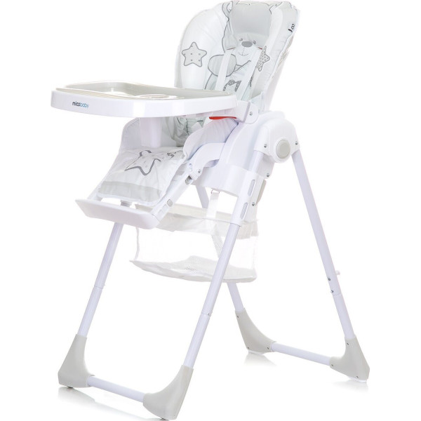 

Стульчик для кормления Mioobaby Teddy White (610-R)