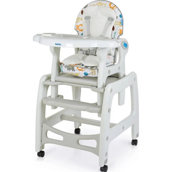 

Стульчик для кормления Bambi M 1563 Animal Gray