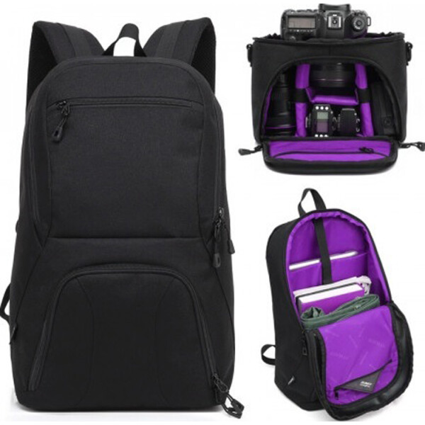 

Рюкзак Huwang DAC-0304P black/purple