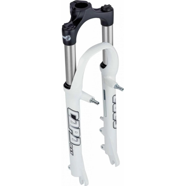 

MTB 26" RST Capa T26 1-1/8" под диск/под v-brake диам - 25,4 мм ход-80 шток - 260мм пружинно-эластомерная белый (FRK-99-25)