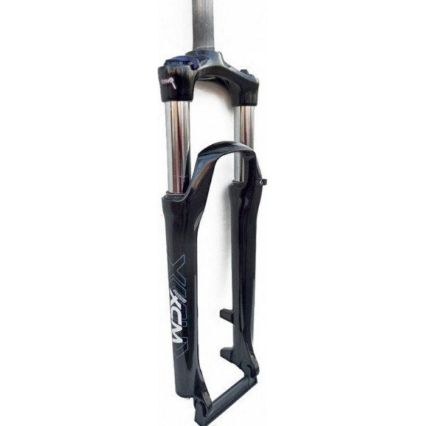 

26" Suntour XCM HLO P шток 28,6мм стальной, ход 100, V-brake+Disc PM, чёрный глянцевый (FRK-99-24)