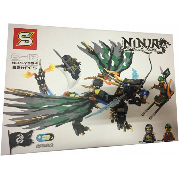

Конструктор Thunder swordsman SY554 NJ 321 деталь