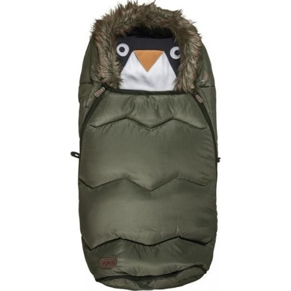 

Универсальный конверт Voksi Urban Olive Green с мехом (3132500)