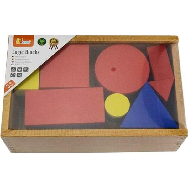 

Набор для обучения Viga Toys Логические блоки