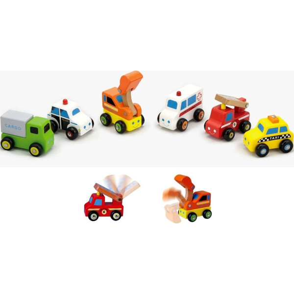 

Набор Viga Toys Мини-машинки 6 шт.