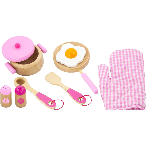 

Набор Viga Toys Маленький Повар Розовый