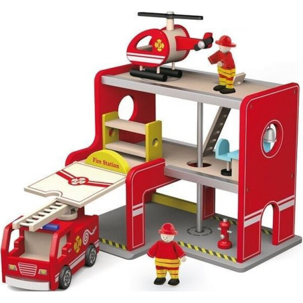 

Игровой набор Viga Toys Пожарная станция (50828)