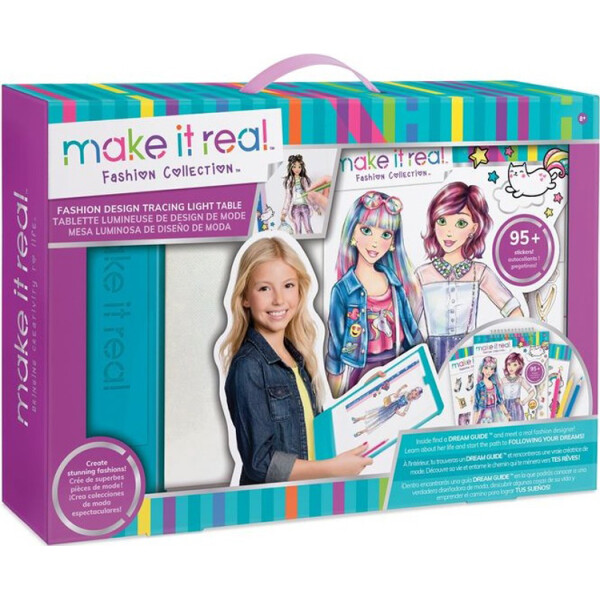 

Большой набор для создания модных коллекций со световыми планшетом Make it Real (MR3502)