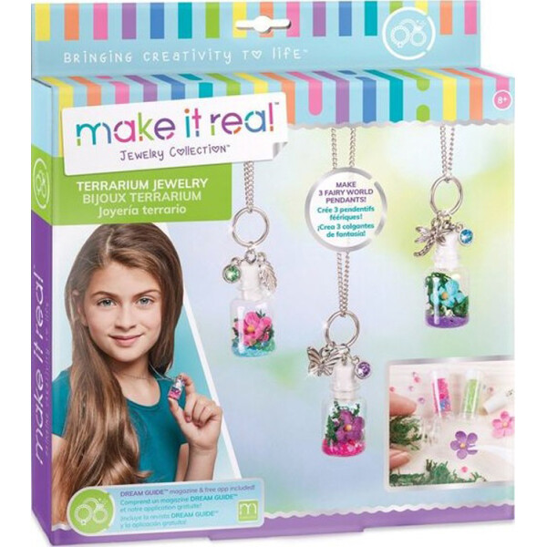 

Набор для создания волшебных кулонов Make it Real: «Цветочный Террариум» (MR1305)