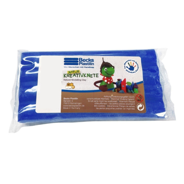 

Пластилин восковой Becks Plastilin 250г темно-синий (B100089)