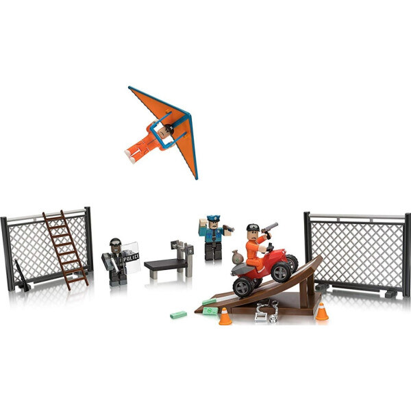 

Игровая коллекционная фигурка Jazwares Roblox Environmental Set Jailbreak:Great Escape W5 набор 4шт (ROB0216)